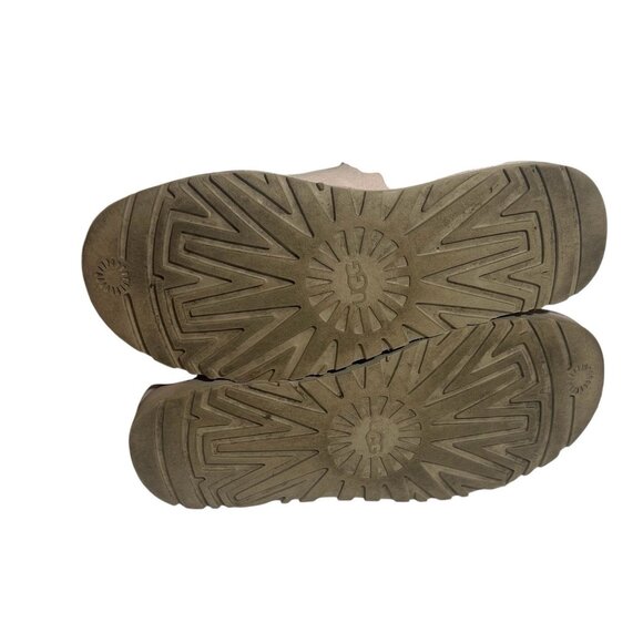 UGG Women’s Mini Bailey Button Pink Boot Size 9 - Picture 10 of 13